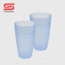 High quality health drinking water colorful clear plastic cup for sale